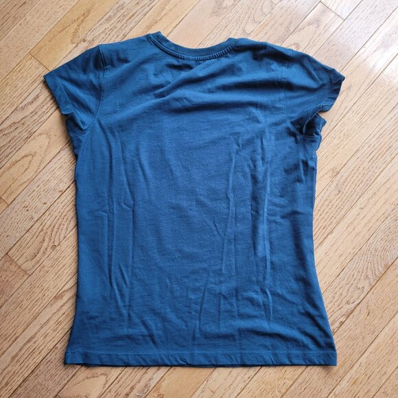 Wilson Scenic Tech Women's Tennis T-Shirt Majolica Blue S - Picture 7 of 9